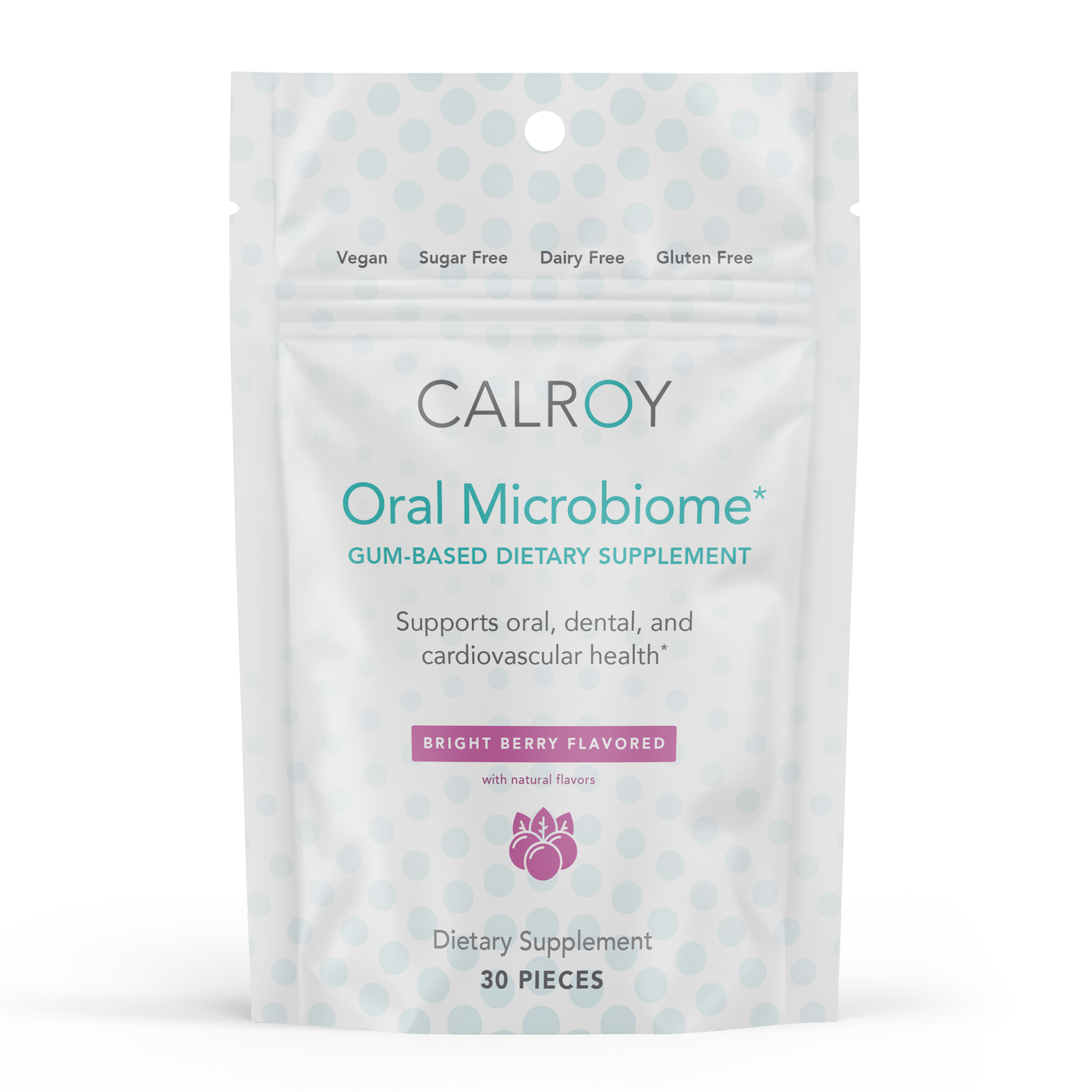 Oral Microbiome Gum Dietary Supp 30pc Curated Wellness