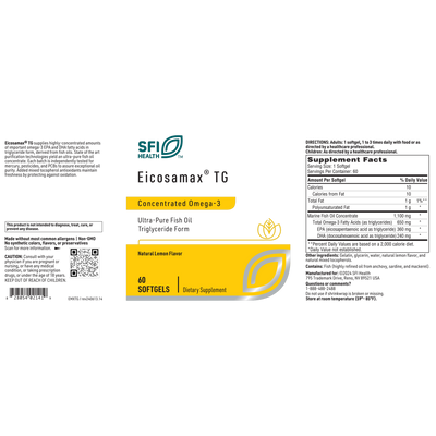 Eicosamax Fish Oil  Curated Wellness