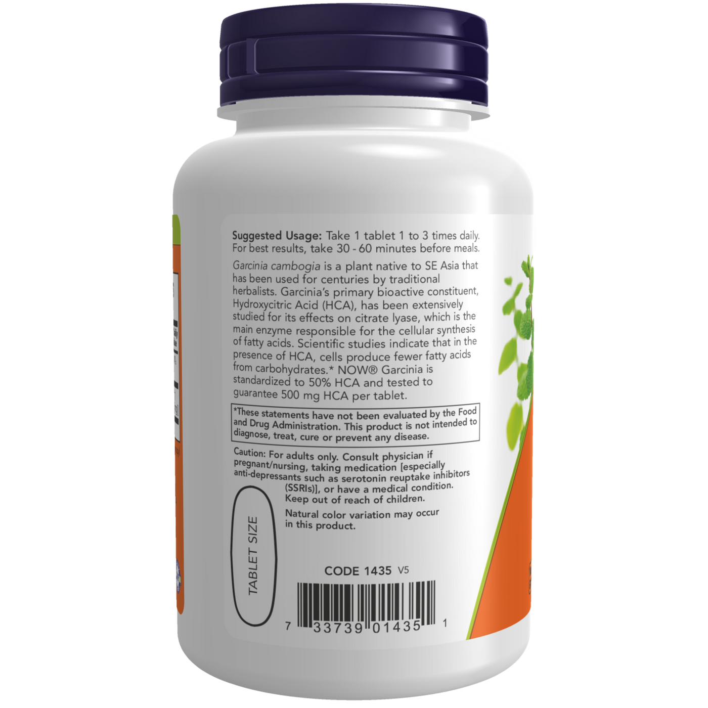 Garcinia 1000 mg 120 tabs Curated Wellness