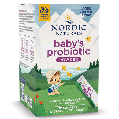 Baby's Nordic Flora Probiotic 30 packets Curated Wellness