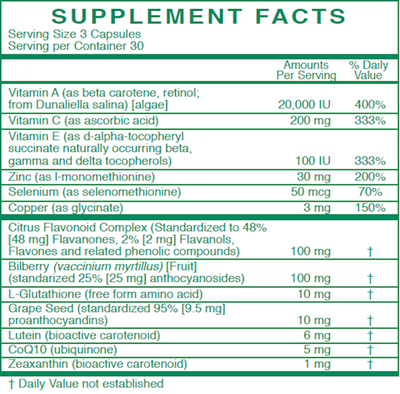 Ocular Formula  Curated Wellness