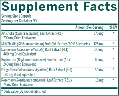 Liv Complex 90 caps Curated Wellness