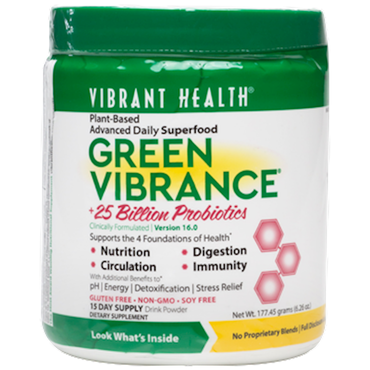 Green Vibrance 15 Servings Curated Wellness