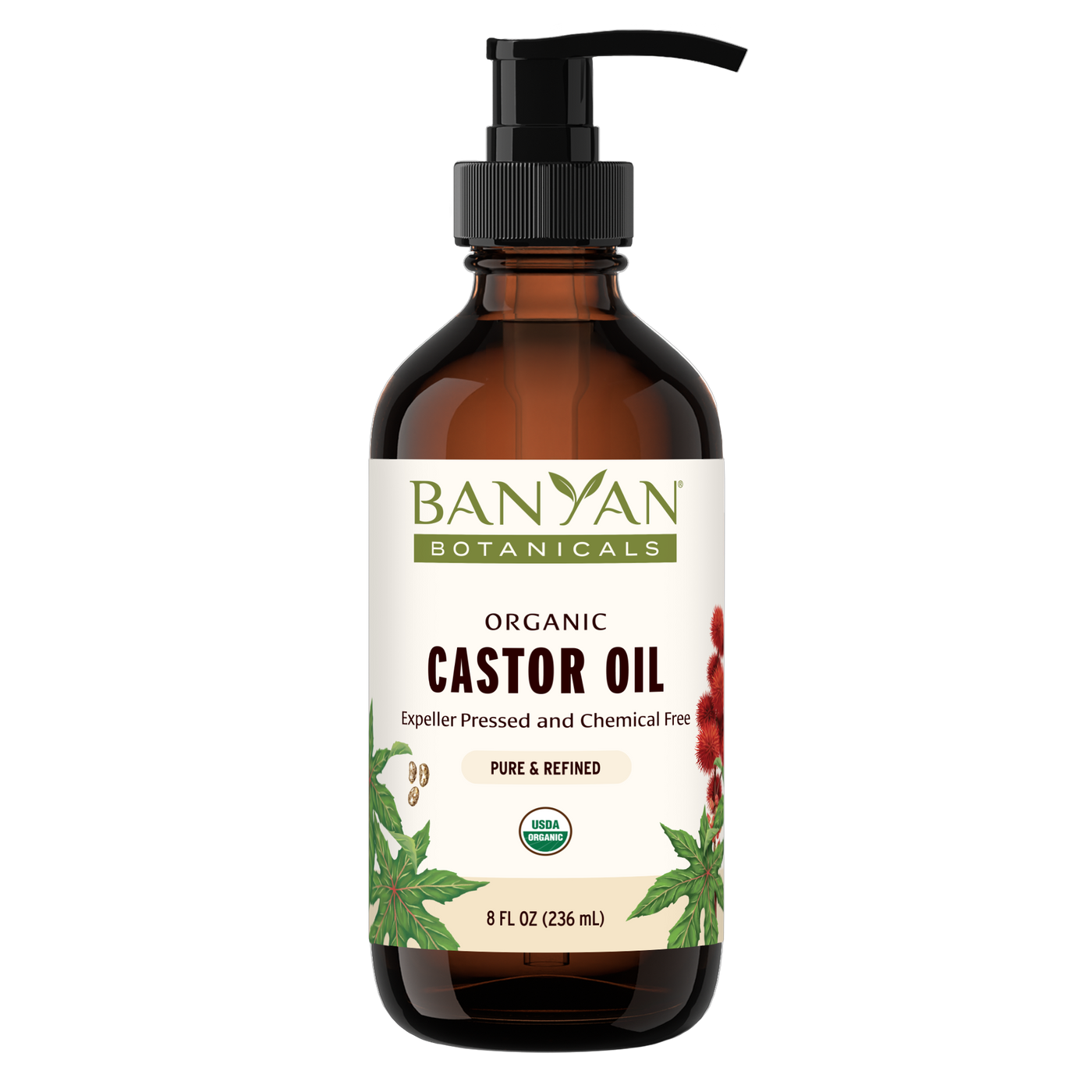 Castor Oil 8 fl oz Curated Wellness