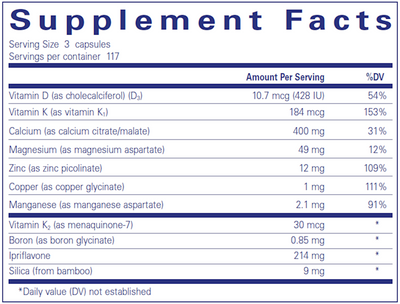 CAL + with Ipriflavone  Curated Wellness