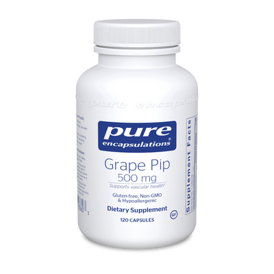 Grape Pip 500 mg 120 caps Curated Wellness