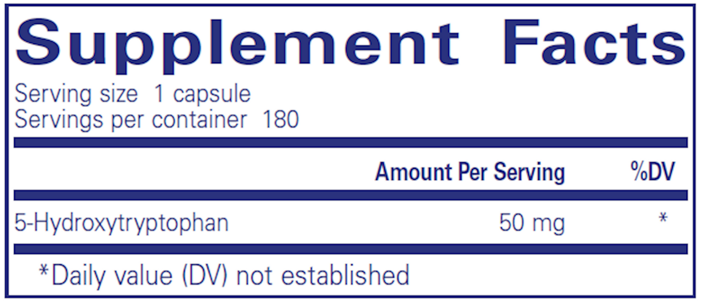 5-HTP 50 mg  Curated Wellness