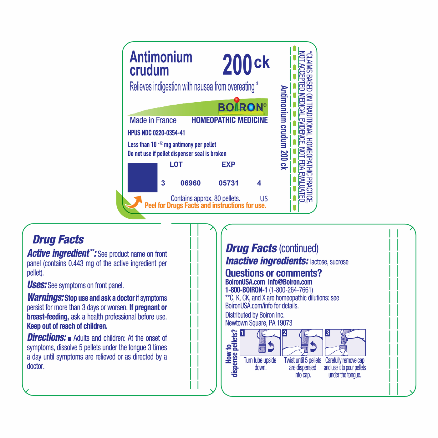 Antimonium crudum 200CK  Curated Wellness