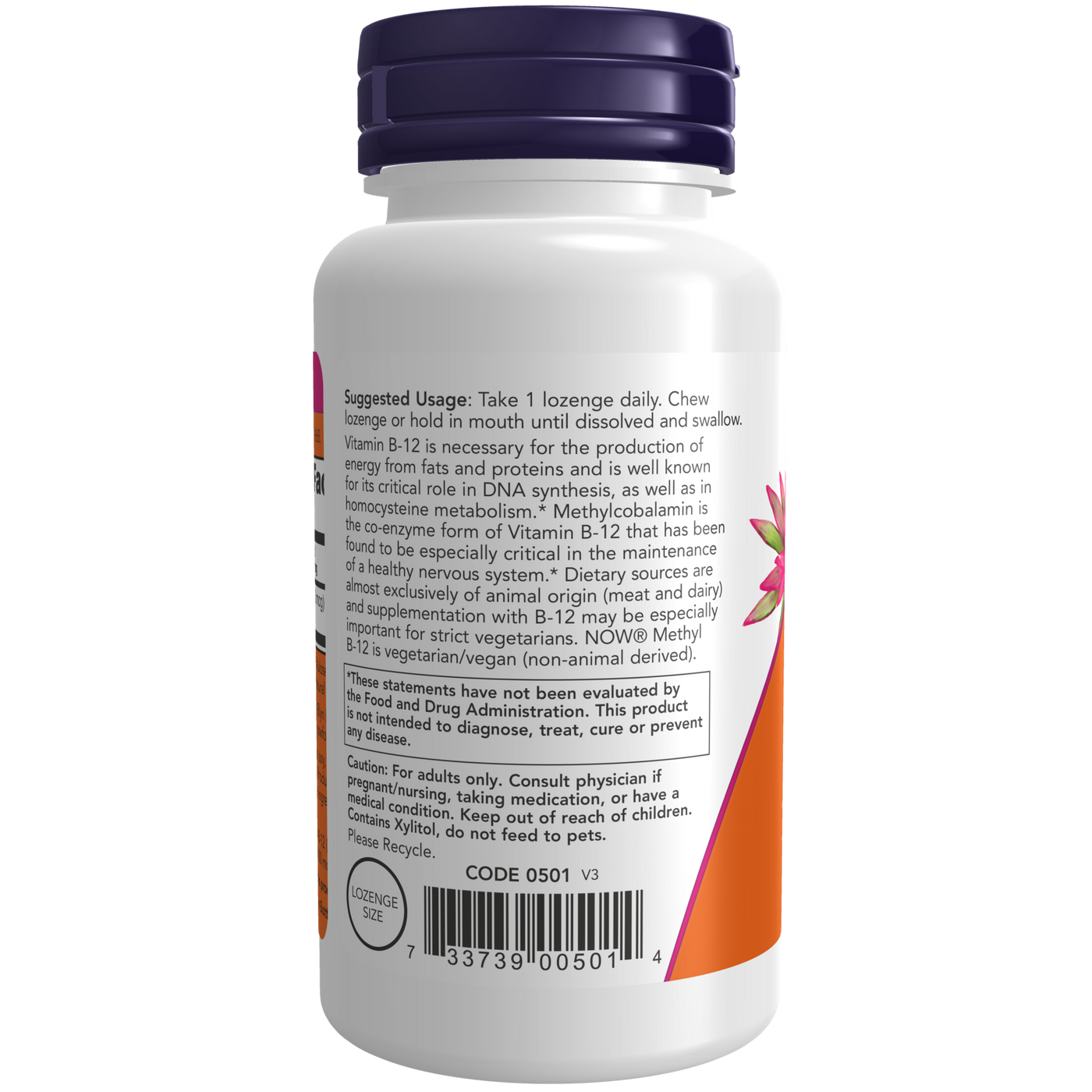 Methyl B-12 10,000 mcg enges Curated Wellness