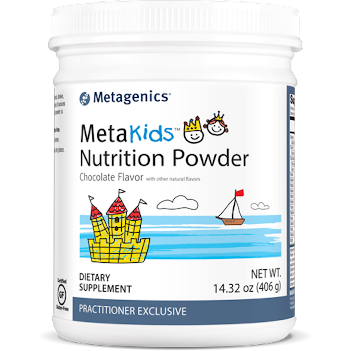 MetaKids Nutrition Powder Choc 406 g Curated Wellness