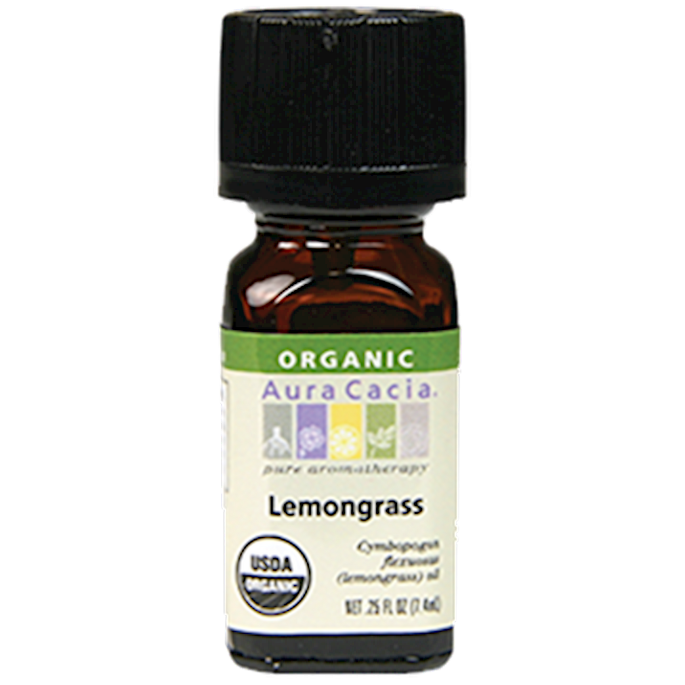 Lemongrass Organic Essential Oil .25 oz Curated Wellness