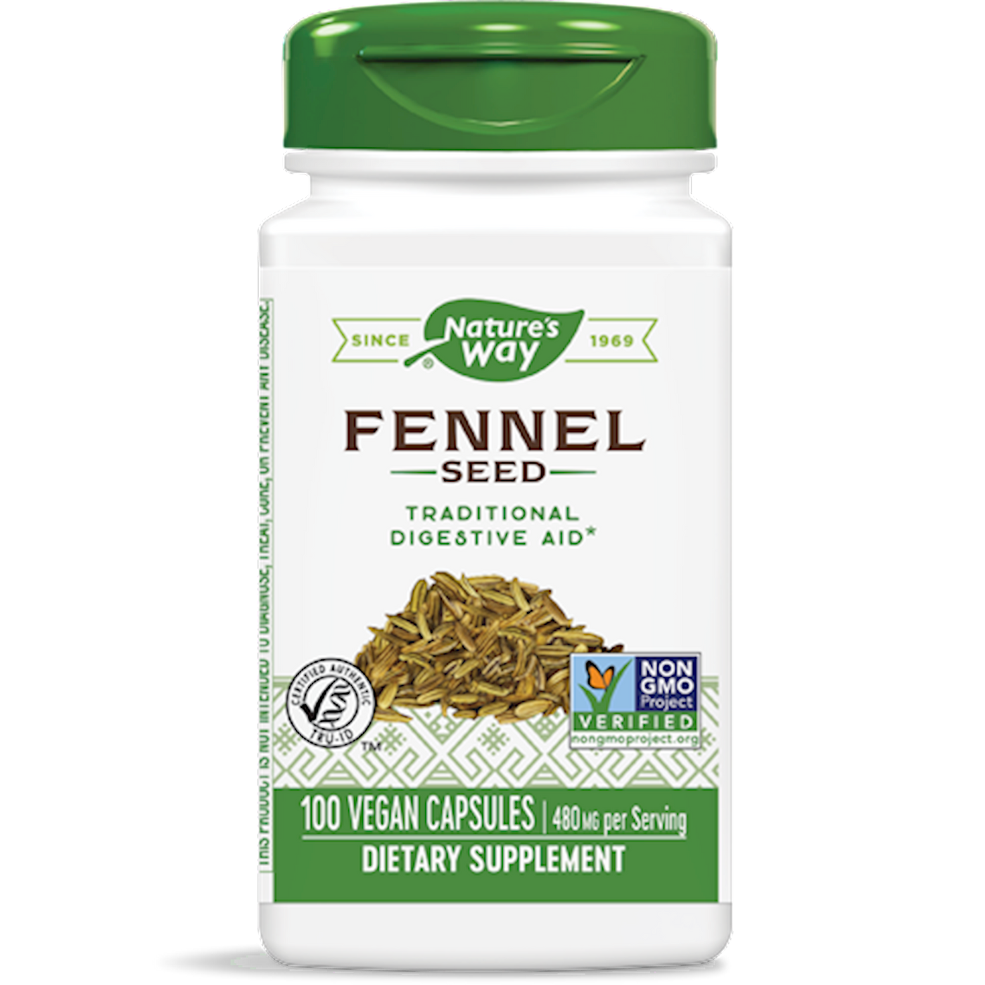 Fennel Seed 480 mg  Curated Wellness