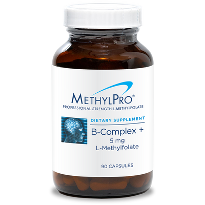 B-Complex + 5 mg L-Methylfolate  Curated Wellness