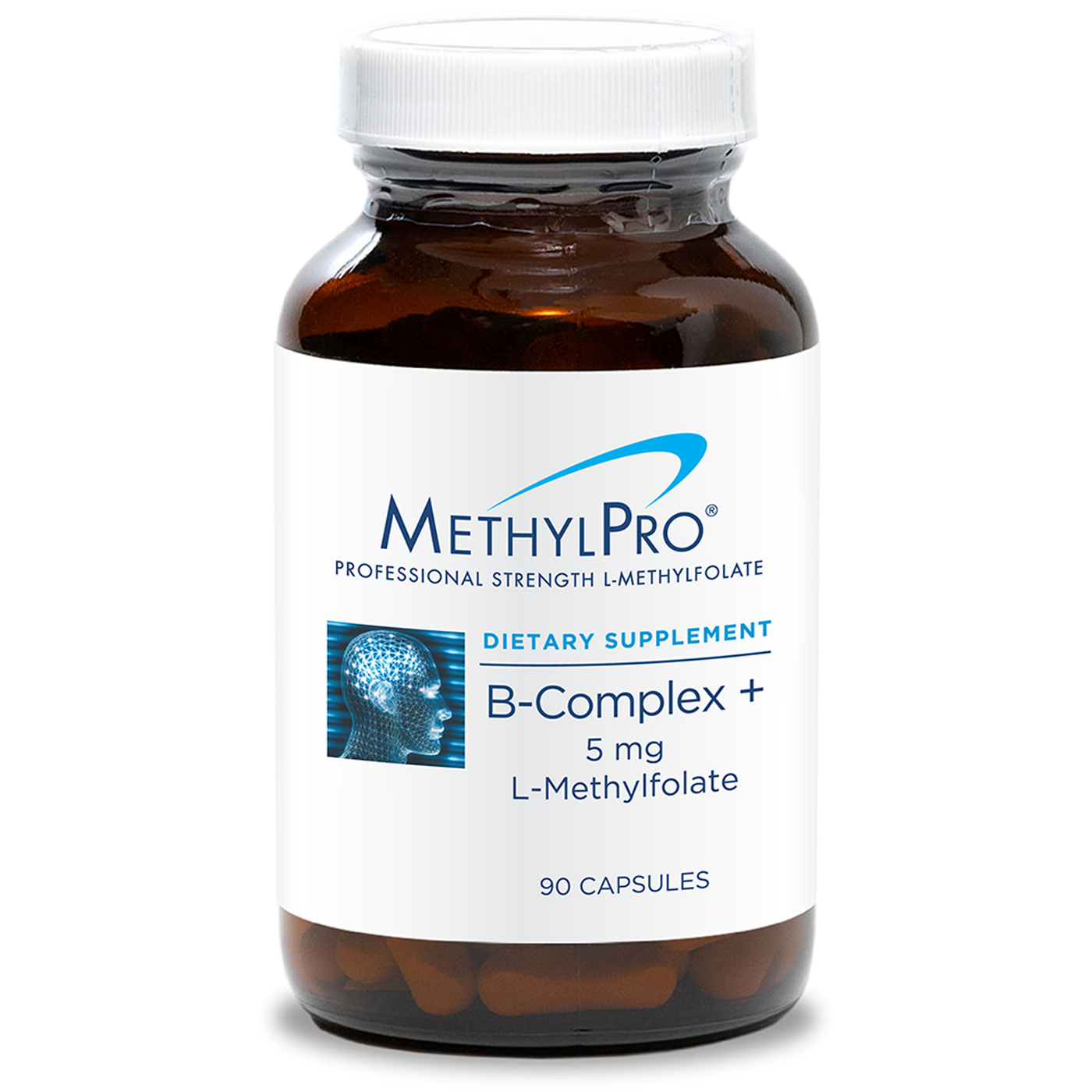 B-Complex + 5 mg L-Methylfolate  Curated Wellness