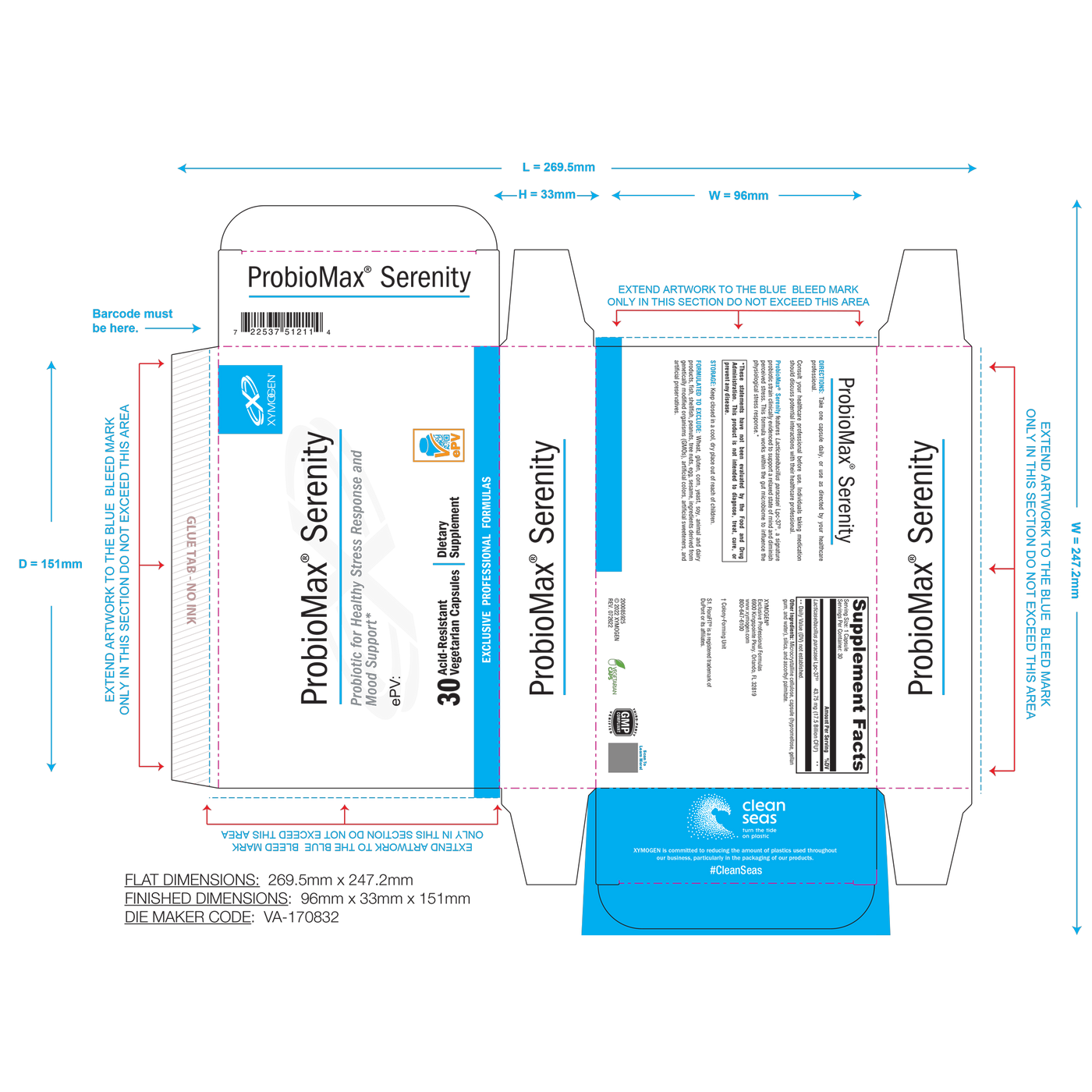 ProbioMax Serenity c Curated Wellness