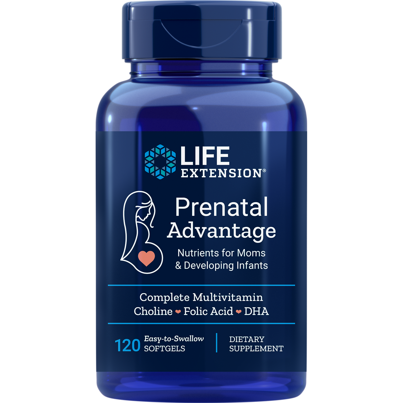 Prenatal Advantage 120 Softgels Curated Wellness
