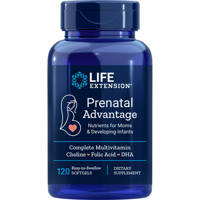 Prenatal Advantage 120 Softgels Curated Wellness
