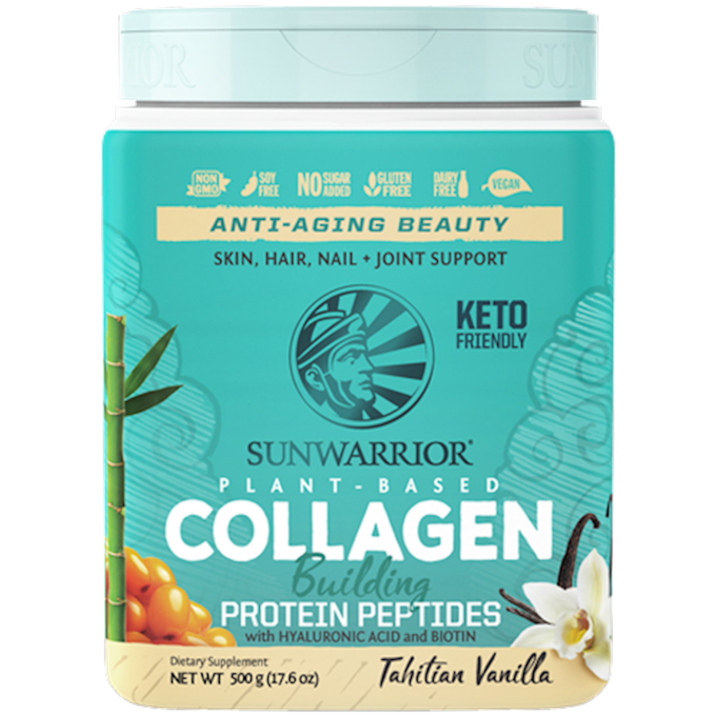 Collagen Plant Based Vanilla ings Curated Wellness