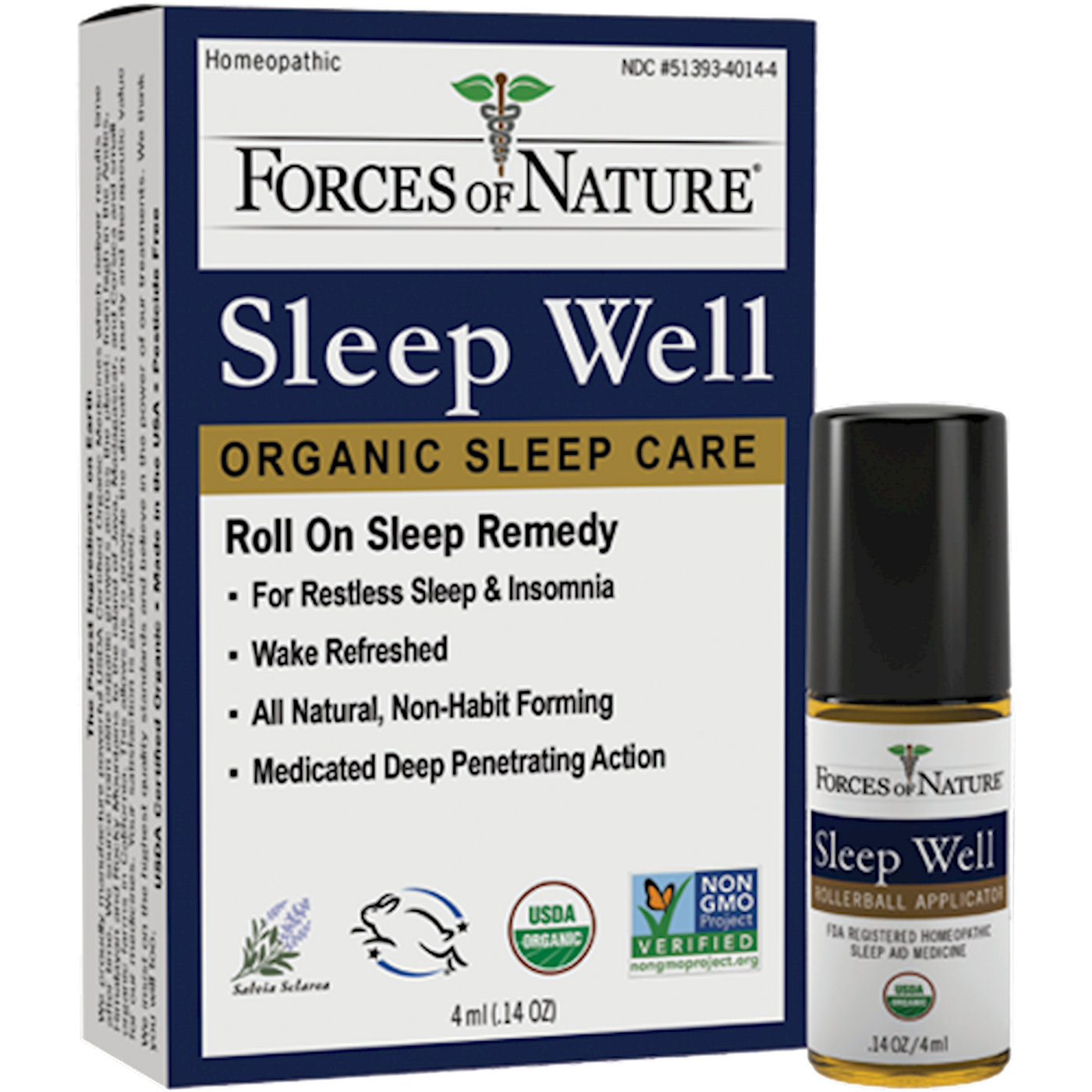 Sleep Well Organic .14 oz Curated Wellness
