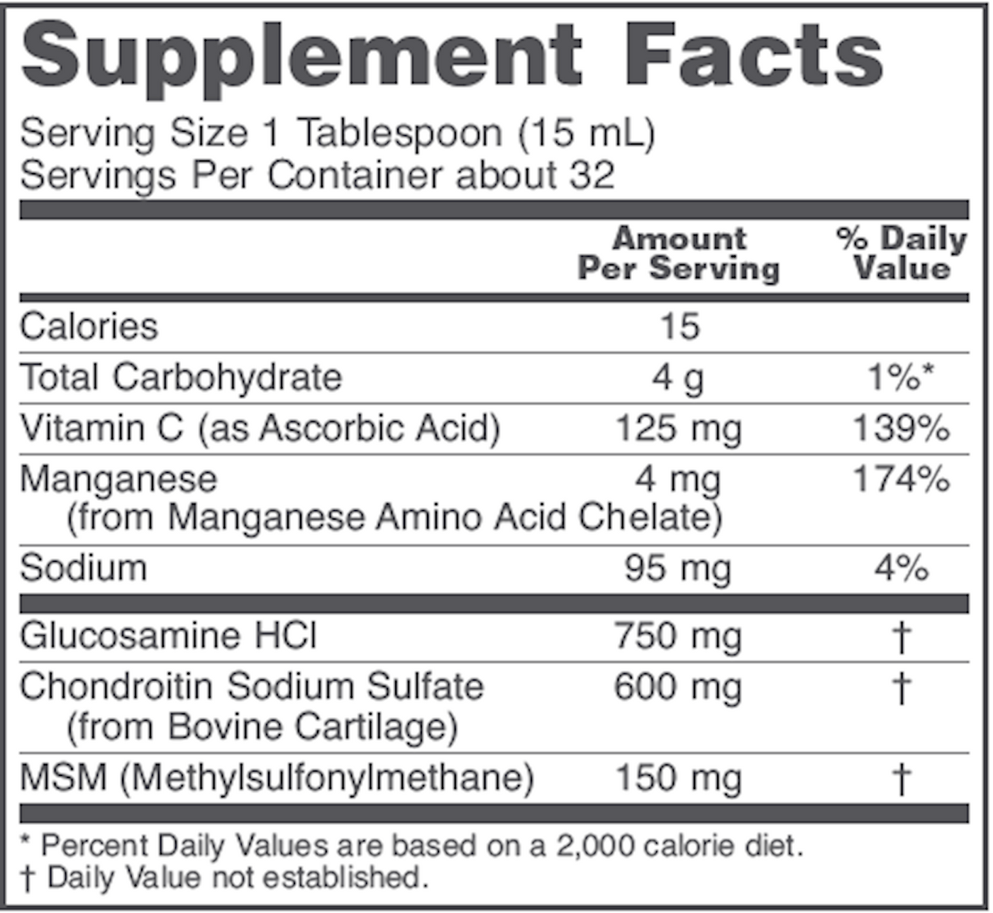 Glucosamine & Chondroitin with MSM  Curated Wellness