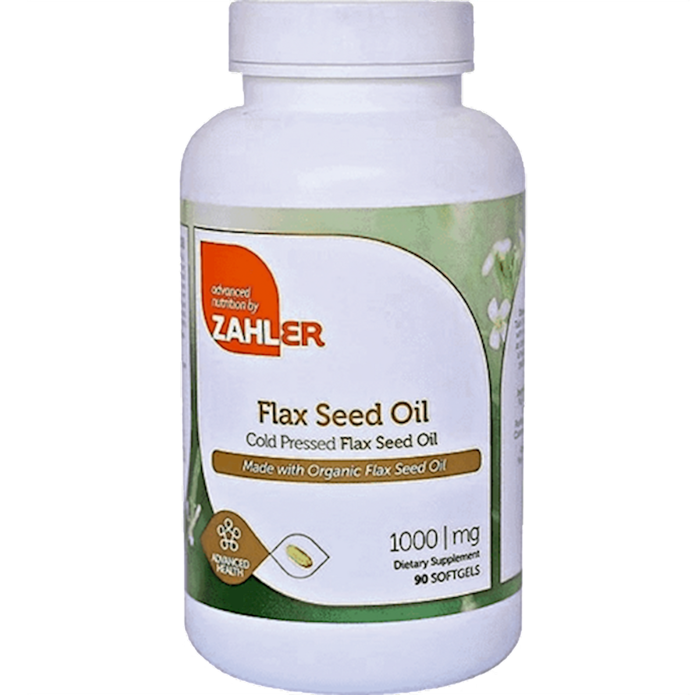 Flax Seed Oil 1000 mg  Curated Wellness