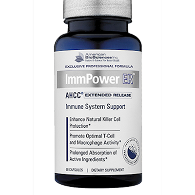 ImmPower ER AHCC 60 Caps Curated Wellness