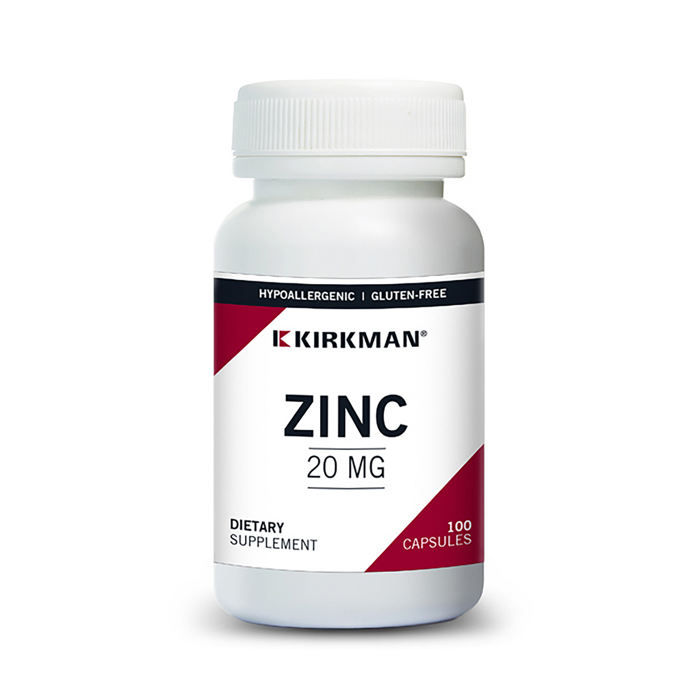 Zinc 20 mg 100 caps Curated Wellness