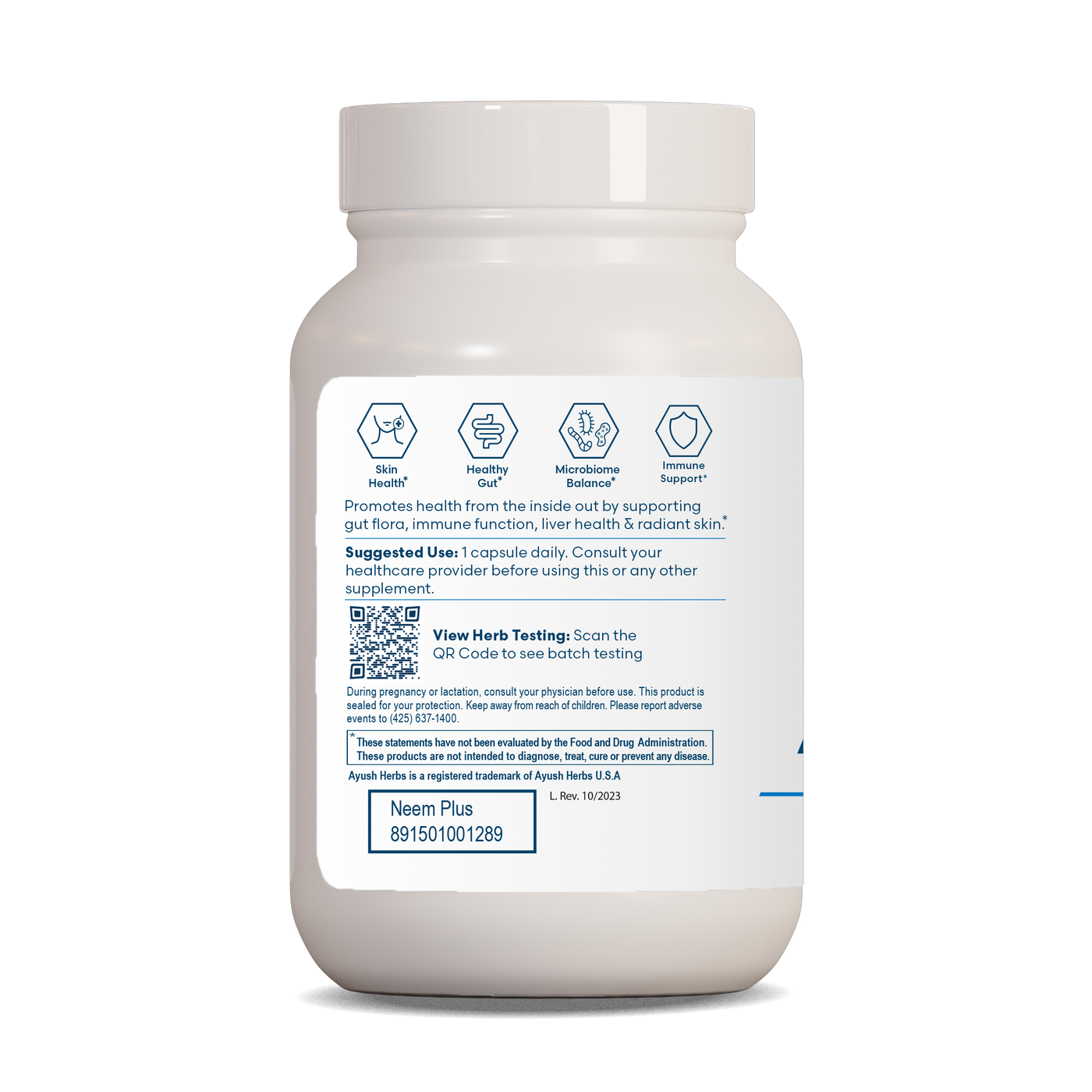 Neem Plus 90 vcaps Curated Wellness