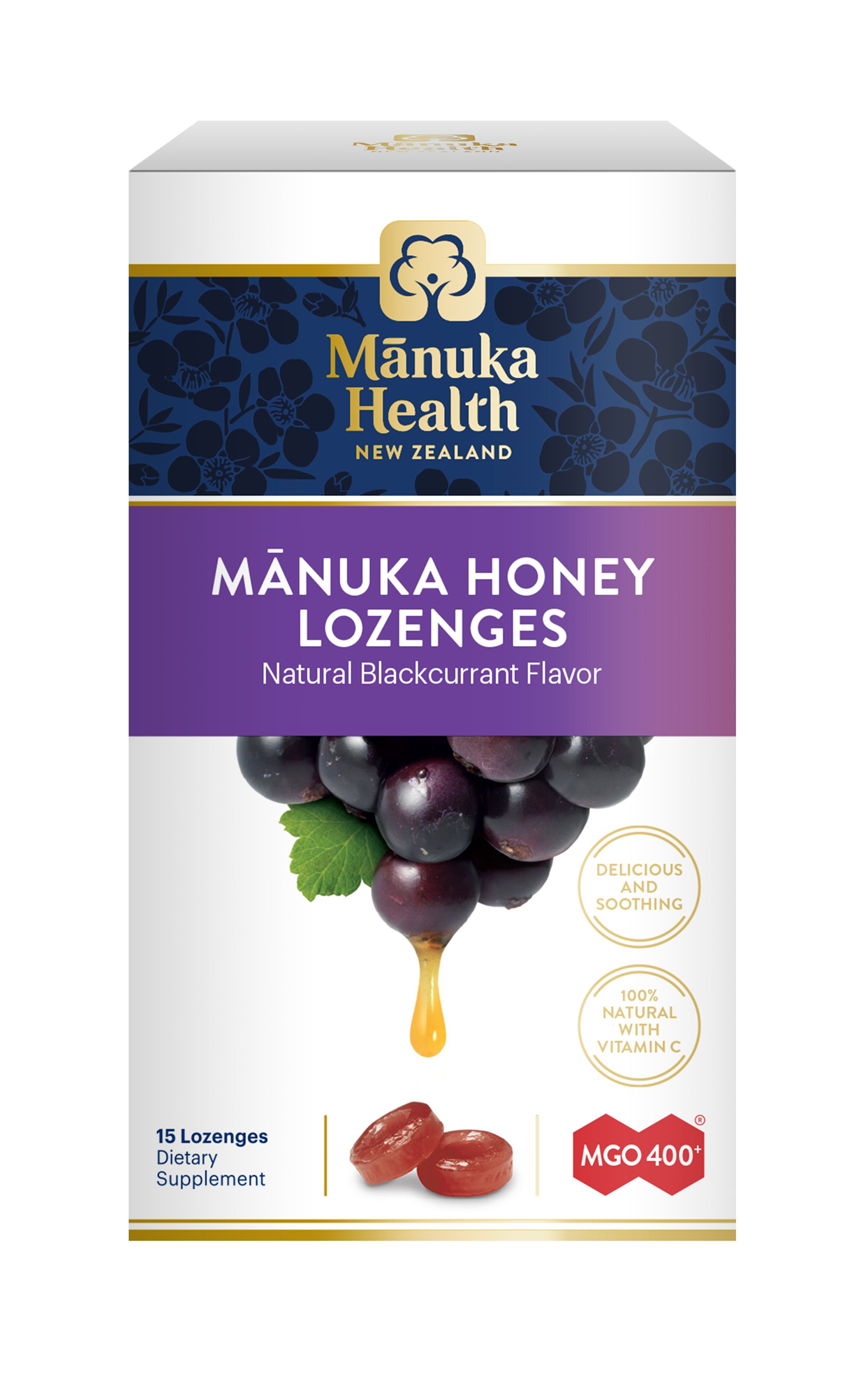 Manuka Honey Blackcurrent enges Curated Wellness
