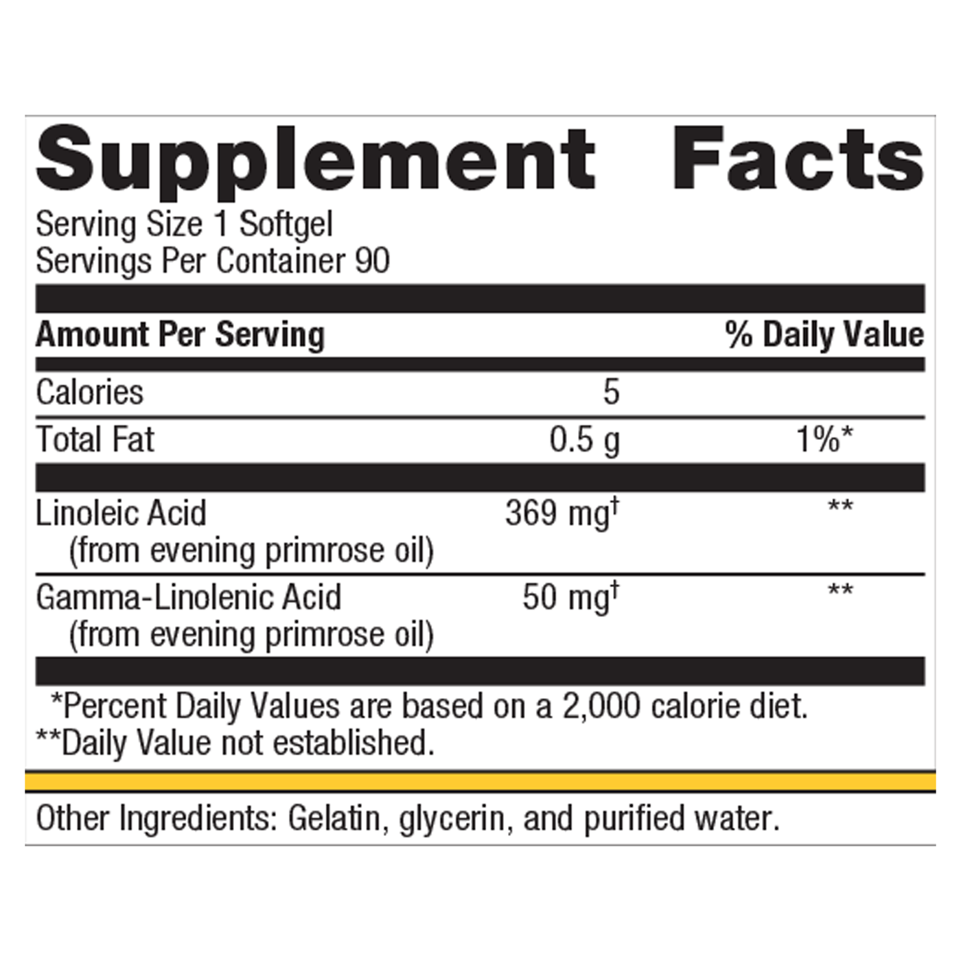 OmegaGenics Evening Primrose Oil 90sg Curated Wellness