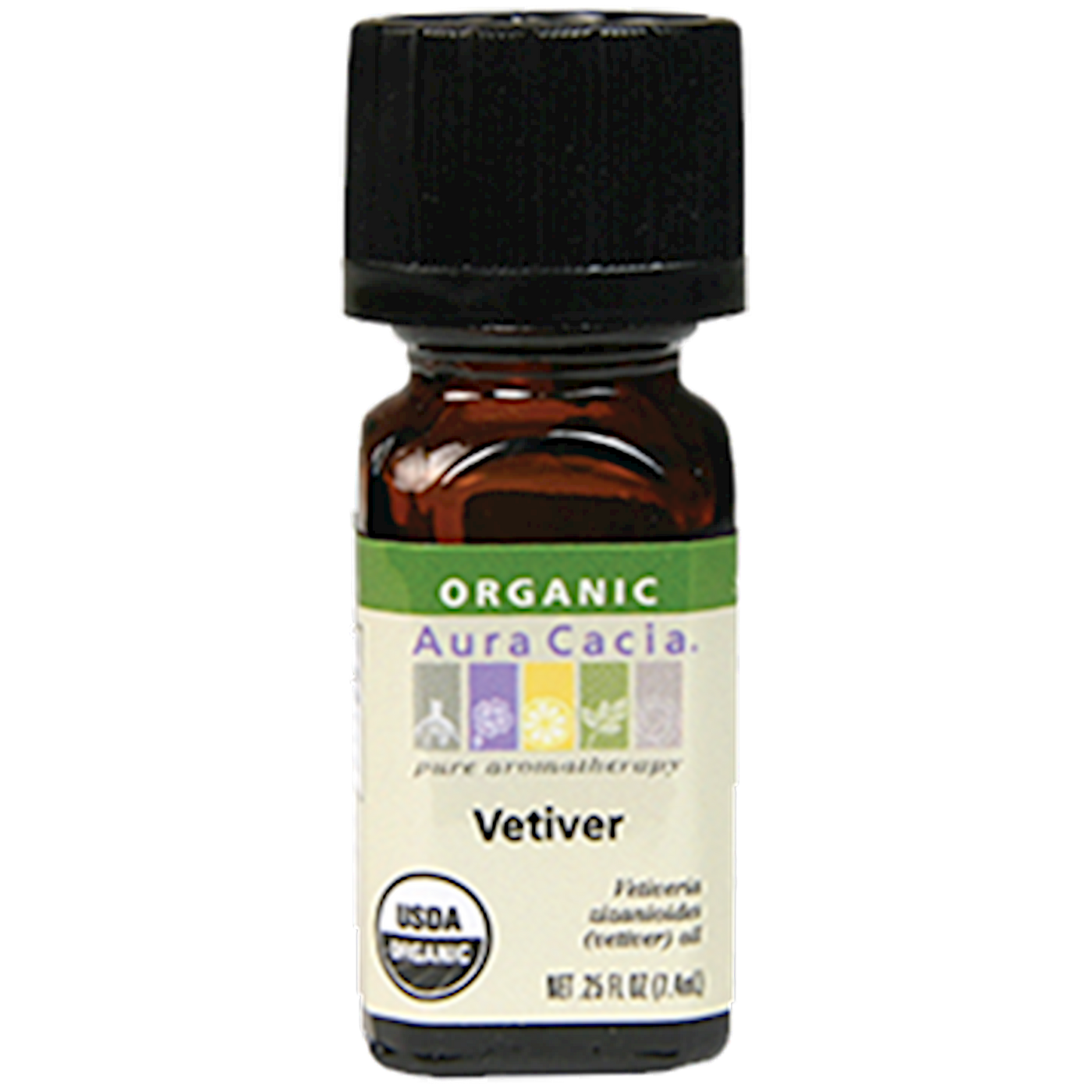 Vetiver, Organic Essential Oil .25oz Curated Wellness