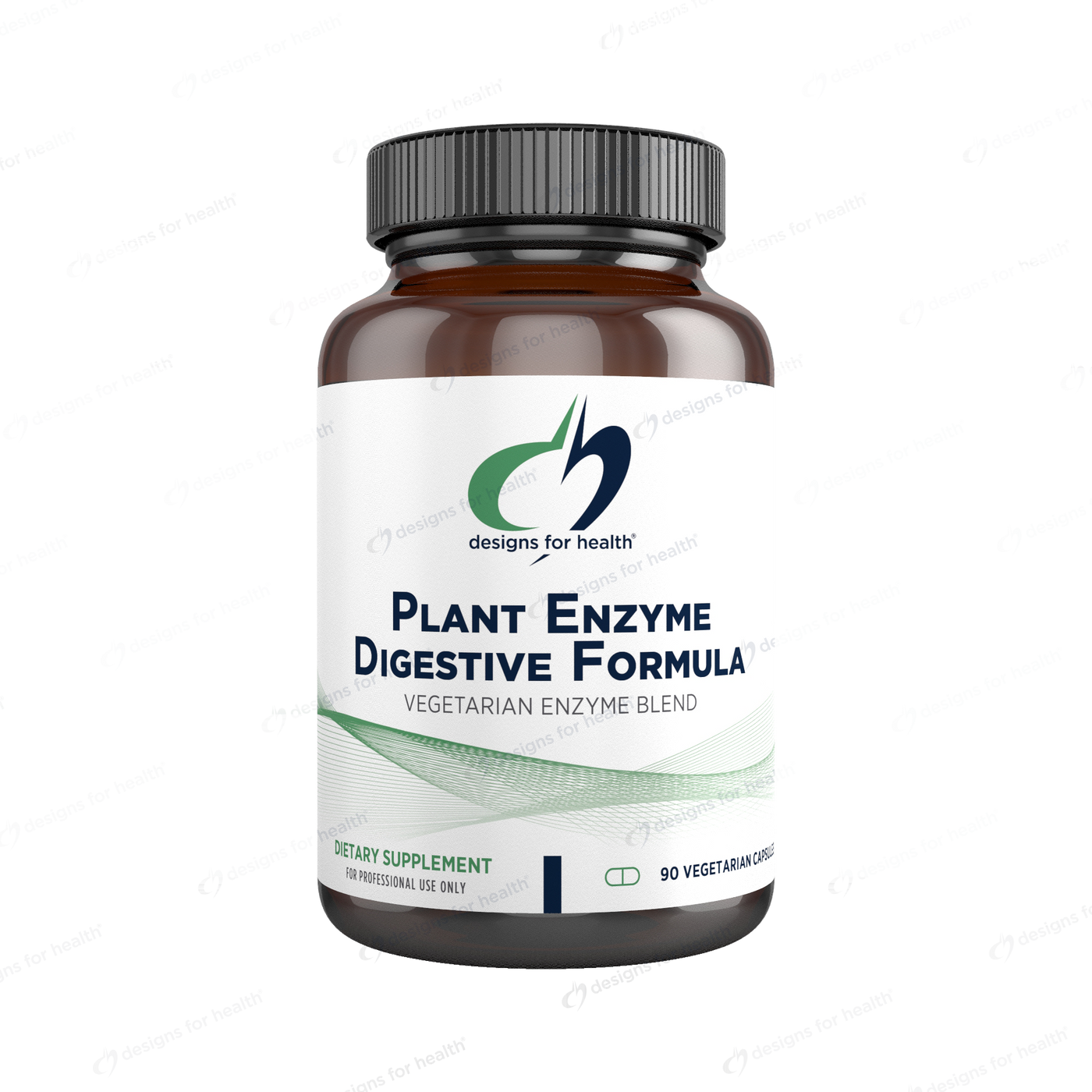 Plant Enzyme Digestive Formula 90 vcaps Curated Wellness