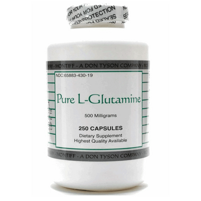 Pure L-Glutamine 500 mg  Curated Wellness