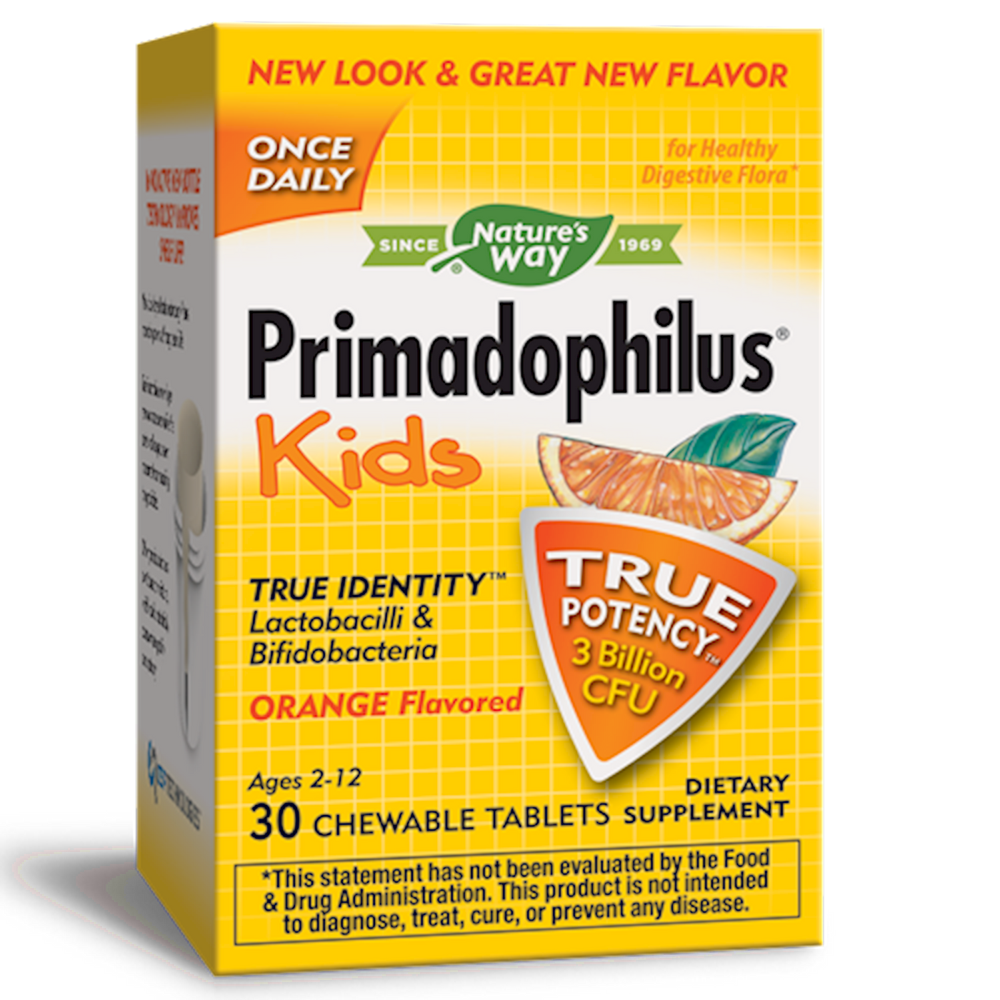 Primadophilus Kids Orange Flavor30chew Curated Wellness