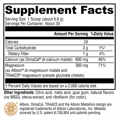 OptiMag Plus Calcium Pear 7.2oz Curated Wellness