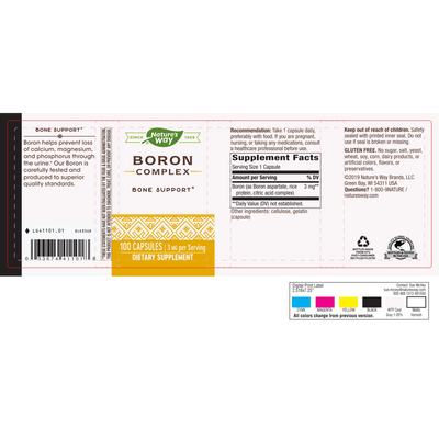 Boron Complex 3 mg  Curated Wellness