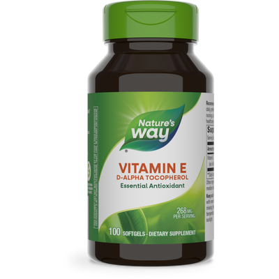 Vitamin E 268 mg 100 gels Curated Wellness