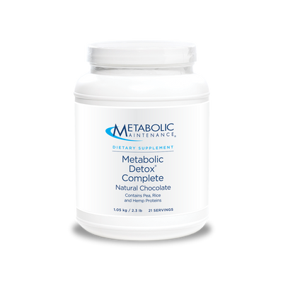 Metabolic Detox Complete Choc. 2.3lbs Curated Wellness