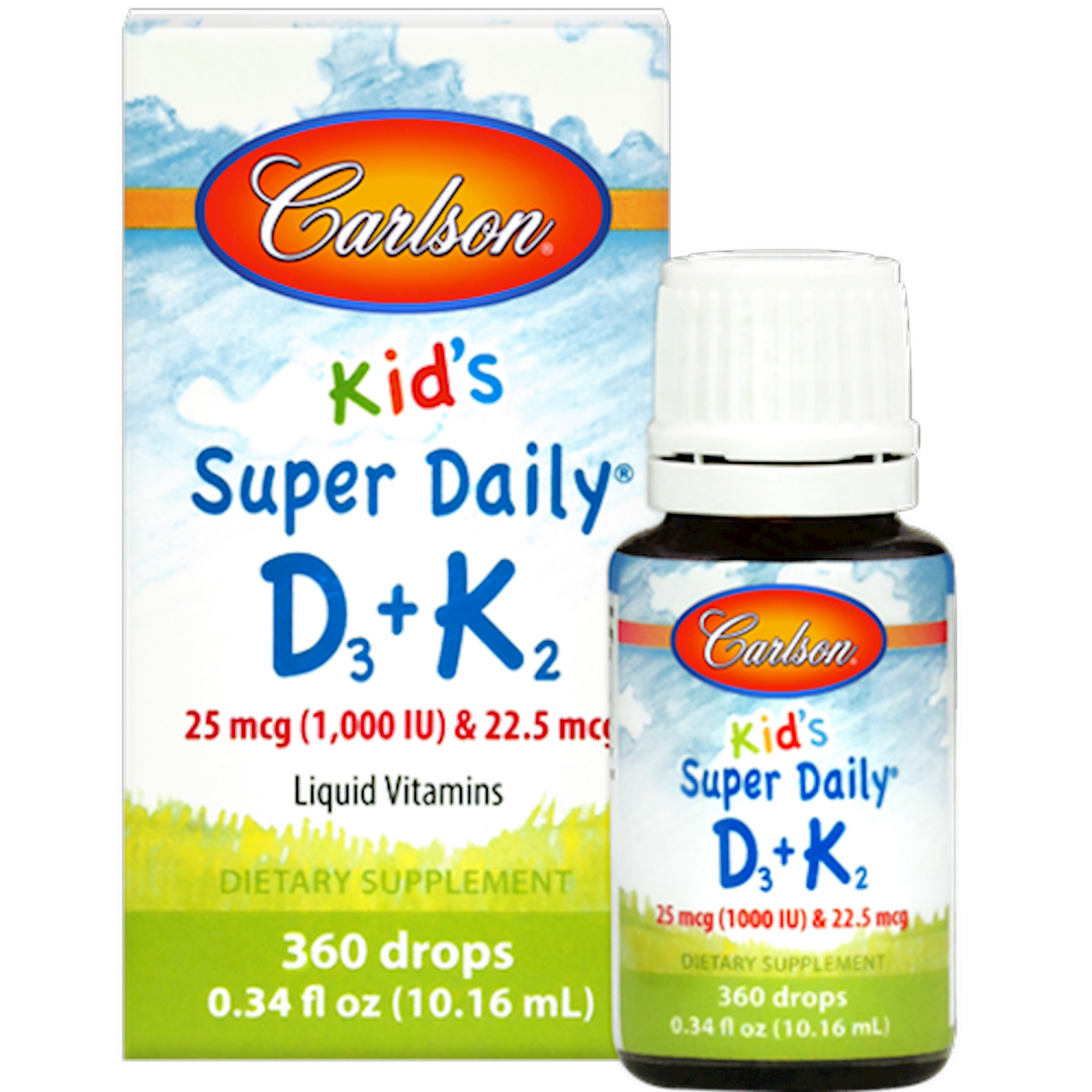 Kids D3 & K2  Curated Wellness