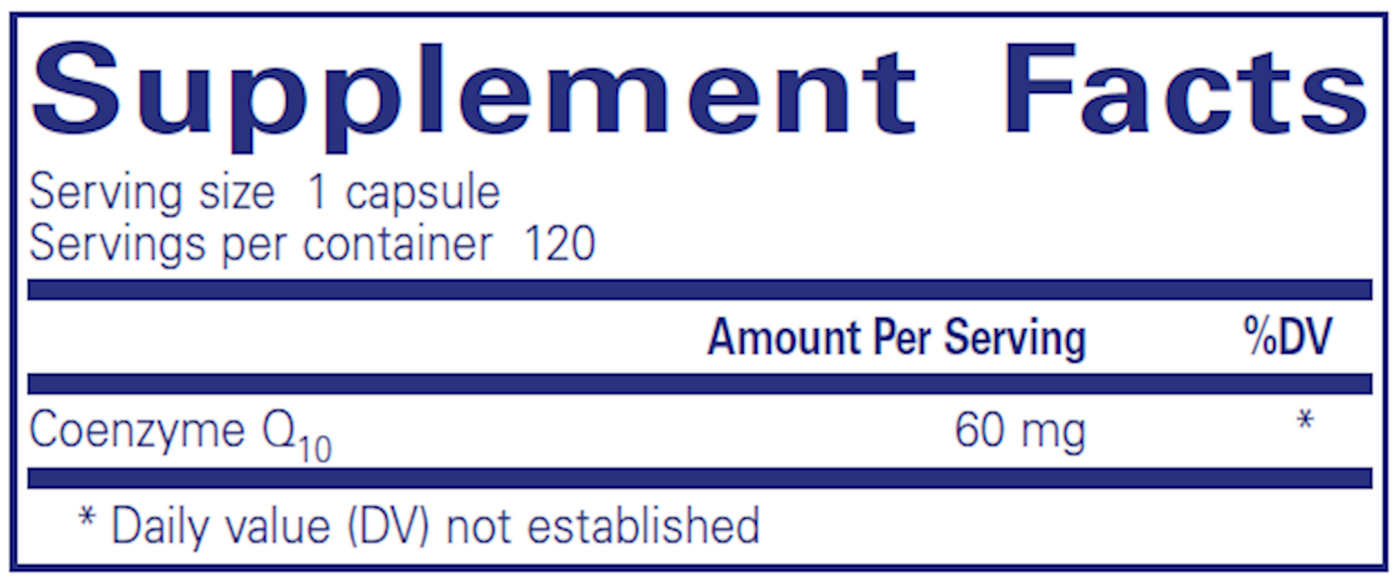 CoQ10 60 mg  Curated Wellness