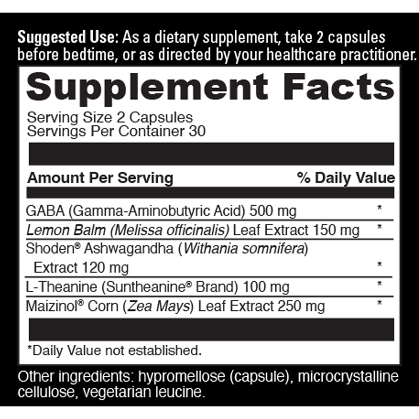 Sleep Benefits™ - Melatonin Free 60 caps Curated Wellness