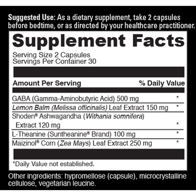 Sleep Benefits™ - Melatonin Free 60 caps Curated Wellness