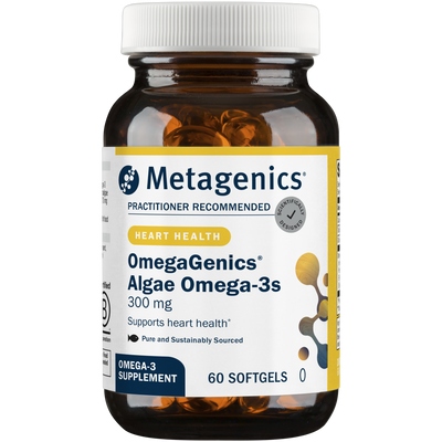 OmegaGenics® Algae Omega-3s 60sg Curated Wellness