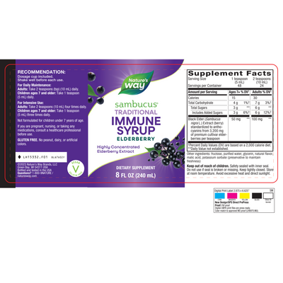 Sambucus Original Syrup  Curated Wellness