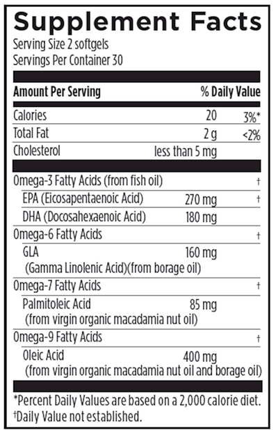 OmegAvail Synergy 60 gels Curated Wellness