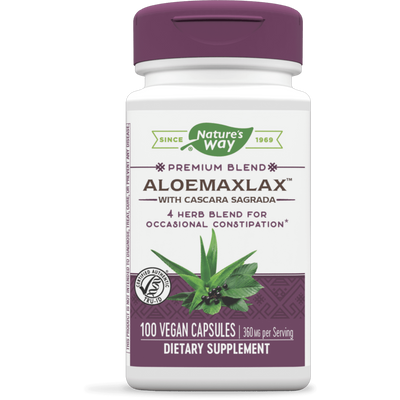 Aloe Max Lax 100 caps Curated Wellness