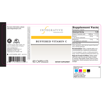 Buffered Vitamin C 1000 mg  Curated Wellness