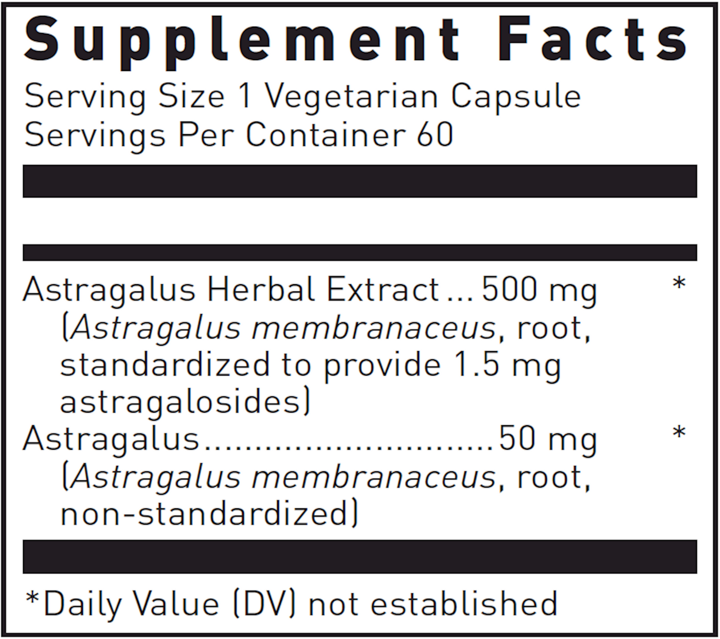 Astragalus Max-V  Curated Wellness