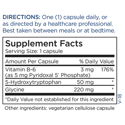 5-HTP 50 mg  Curated Wellness