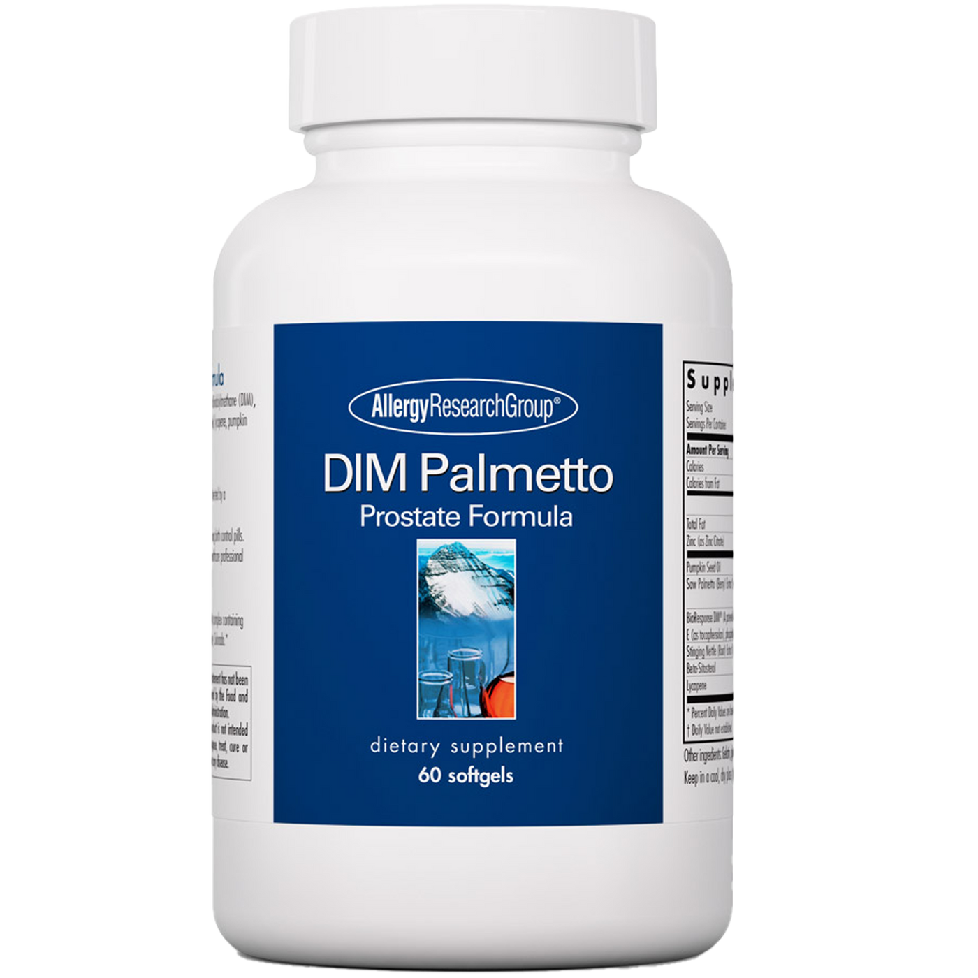 DIM Palmetto Prostate Formula 60 gels Curated Wellness